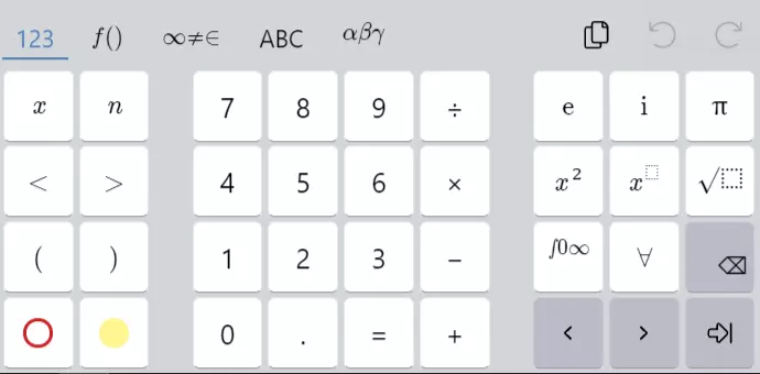 Sorulara matematiksel denklem veya formül eklemek için kullanılan matematik editörü