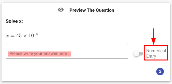 The number consisting of numerals is written in the specified space and the question is answered.