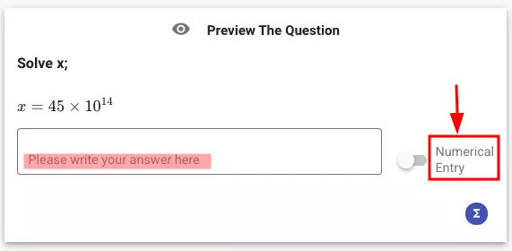 The number consisting of numerals is written in the specified space and the question is answered.