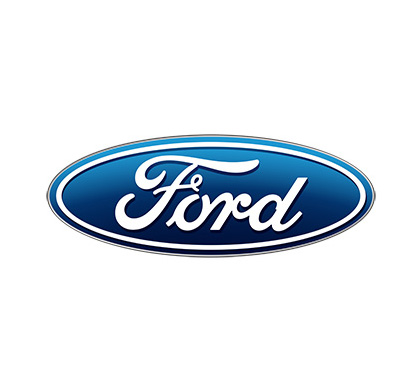 The logo of our client: Ford