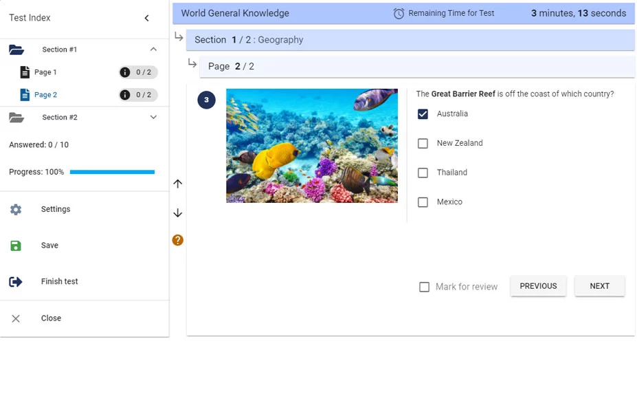 No installiation required. 100% browser-based. Works with Chrome, Firefox, Microsoft Edge, Opera and Safari*