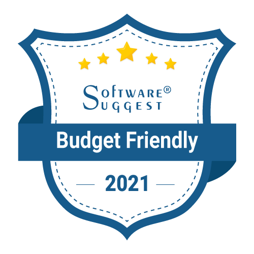 Budget Friendly Award Badge by SoftwareSuggest