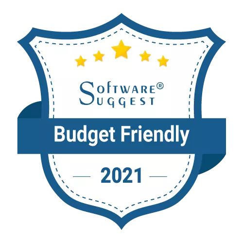 Budget Friendly Award Badge by SoftwareSuggest