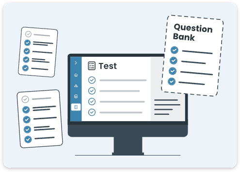 Illustration of test creation process