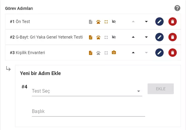 Birçok testten olaşak görev tasarımı